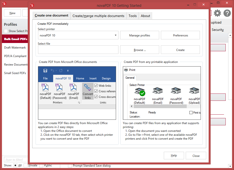 novaPDF Pro: Ваш надежный помощник в создании PDF-документов