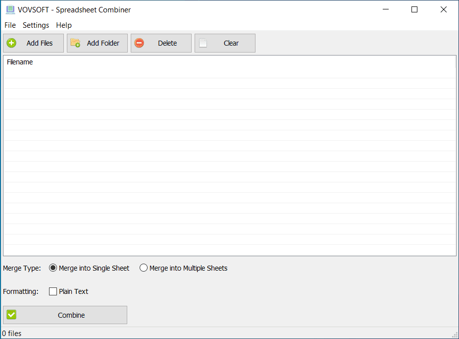 Обзор программы Spreadsheet Combiner